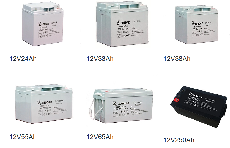 sản phẩm 12V Deep Cycle Gel Battery