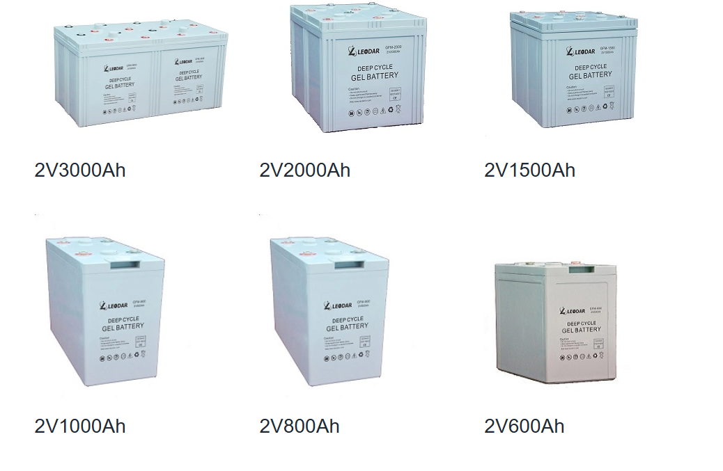 sản phẩm 2V Deep Cycle GEL Battery