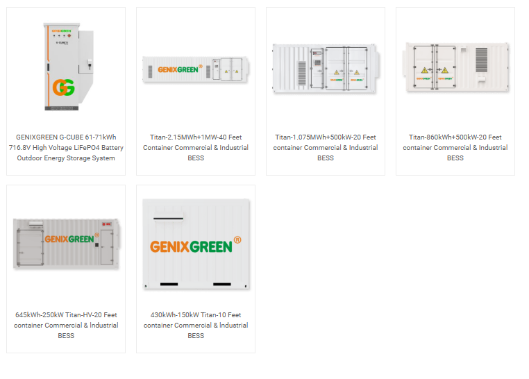 Industrial Commercial Energy Storage