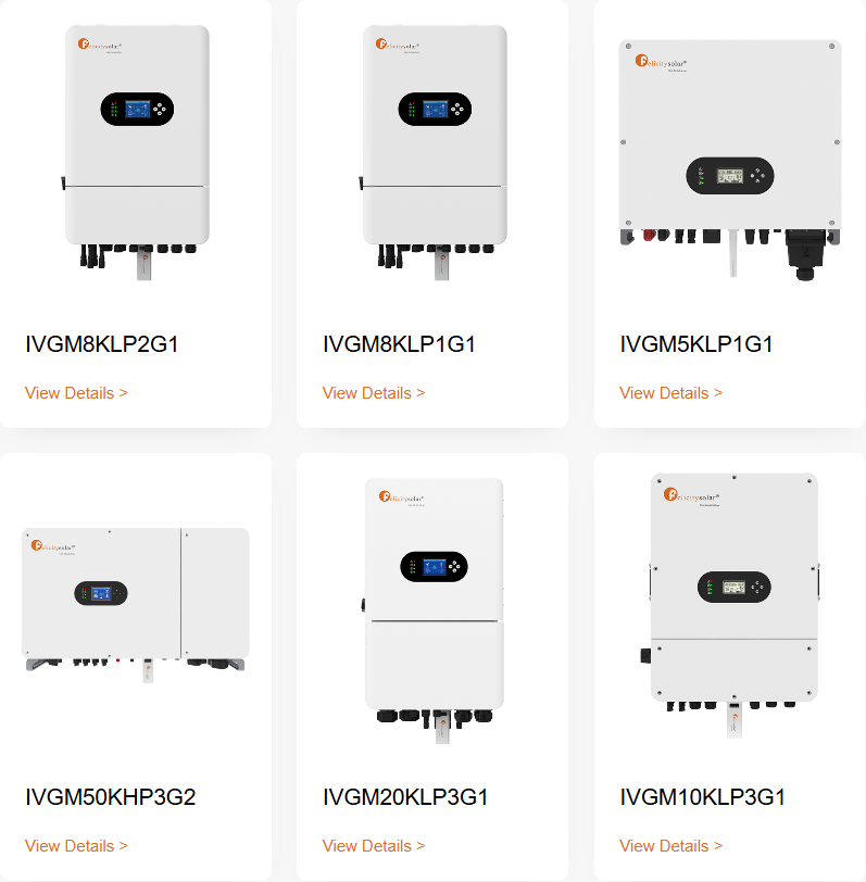 Sản phẩm inverter hybrid fecity solar