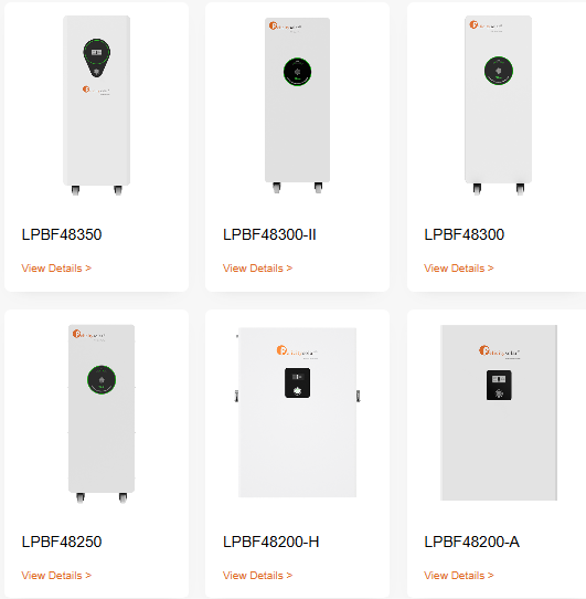 Pin lưu trữ Lithium Felicity solar