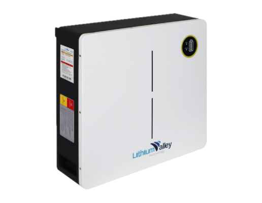 Pin lưu trữ Lithium Valley 5.12kWh LV-BAT-W5.12Ac Dòng xả mạnh